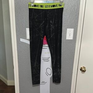 Zumba Black and silver Leggings